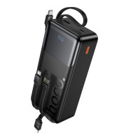 УМБ Hoco J156B Founder 22.5W+PD20W fully compatible power bank with four cables 30000mAh