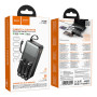 УМБ Hoco J156B Founder 22.5W+PD20W fully compatible power bank with four cables 30000mAh Чорний - фото 7
