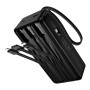 УМБ Hoco J156B Founder 22.5W+PD20W fully compatible power bank with four cables 30000mAh Чорний - фото 6