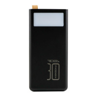 УМБ Ridea RP-D30L+ Phoenix30+ PD/QC 3.0 20W digital display + lamp 30000 mAh
