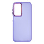 Чехол TPU+PC Space II Color Matte для Samsung Galaxy A17 (A175)/A17 5G (A176) Фиолетовый - фото 3