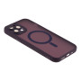 Чехол TPU+PC Magnetic Matte Camera Lens with Magsafe для iPhone 12 Pro Max  - фото 7