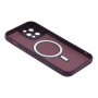 Чехол TPU+PC Magnetic Matte Camera Lens with Magsafe для iPhone 12 Pro Max  - фото 8