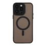 Чехол TPU+PC Magnetic Matte Camera Lens with Magsafe для iPhone 14 Pro Черный