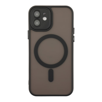 Чохол TPU+PC Magnetic Matte Camera Lens with Magsafe для iPhone 12