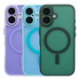 Чехол TPU+PC Magnetic Matte Camera Lens with Magsafe для iPhone 16  - фото 12