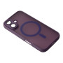 Чехол TPU+PC Magnetic Matte Camera Lens with Magsafe для iPhone 16  - фото 10