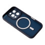 Чехол TPU+PC Magnetic Matte Camera Lens with Magsafe для iPhone 16 Pro  - фото 12