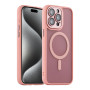 Чехол TPU+PC Magnetic Matte Camera Lens with Magsafe для iPhone 15 Pro  - фото 13