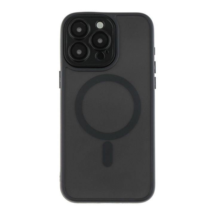 Чехол TPU+PC Magnetic Matte Camera Lens with Magsafe для iPhone 15 Pro