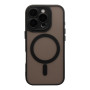 Чехол TPU+PC Magnetic Matte Camera Lens with Magsafe для iPhone 16 Pro Max Черный - фото 6