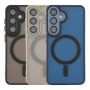 Чехол TPU+PC Magnetic Matte Camera Lens with Magsafe для Samsung Galaxy S24 5G (S921)  - фото 16