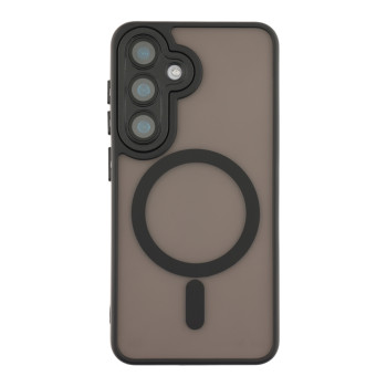 Чехол TPU+PC Magnetic Matte Camera Lens with Magsafe для Samsung Galaxy S24 5G (S921)