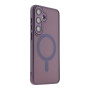 Чехол TPU+PC Magnetic Matte Camera Lens with Magsafe для Samsung Galaxy S24+ 5G (S926)  - фото 6