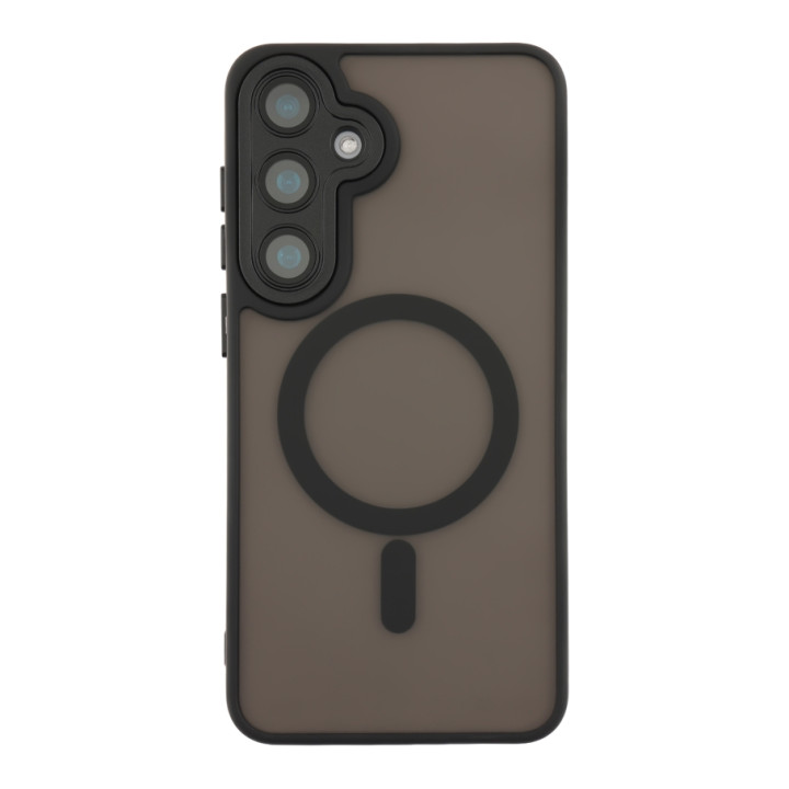 Чехол TPU+PC Magnetic Matte Camera Lens with Magsafe для Samsung Galaxy S24+ 5G (S926)