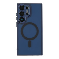 Чехол TPU+PC Magnetic Matte Camera Lens with Magsafe для Samsung Galaxy S24 Ultra 5G (S928)