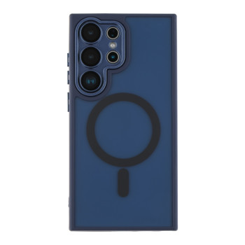 Чехол TPU+PC Magnetic Matte Camera Lens with Magsafe для Samsung Galaxy S24 Ultra 5G (S928)