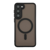 Чехол TPU+PC Magnetic Matte Camera Lens with Magsafe для Samsung Galaxy S23+ 5G (S916)