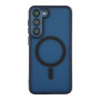 Чехол TPU+PC Magnetic Matte Camera Lens with Magsafe для Samsung Galaxy S23+ 5G (S916) Темно-Синий - фото 2