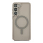 Чехол TPU+PC Magnetic Matte Camera Lens with Magsafe для Samsung Galaxy S23+ 5G (S916) Серый - фото 3