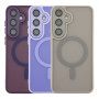 Чехол TPU+PC Magnetic Matte Camera Lens with Magsafe для Samsung Galaxy S24 FE 5G (S721)  - фото 8