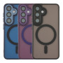 Чехол TPU+PC Magnetic Matte Camera Lens with Magsafe для Samsung Galaxy S25 5G (S931)  - фото 11
