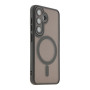 Чехол TPU+PC Magnetic Matte Camera Lens with Magsafe для Samsung Galaxy S25 5G (S931)  - фото 6