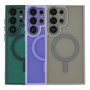 Чехол TPU+PC Magnetic Matte Camera Lens with Magsafe для Samsung Galaxy S25 Ultra 5G (S938)  - фото 10
