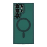 Чехол TPU+PC Magnetic Matte Camera Lens with Magsafe для Samsung Galaxy S25 Ultra 5G (S938)