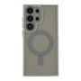 Чехол TPU+PC Magnetic Matte Camera Lens with Magsafe для Samsung Galaxy S23 Ultra 5G (S918) Серый
