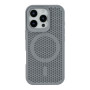 Чехол TPU+PC AeroCool with MagSafe для iPhone 16 Pro Max Серый - фото 2