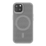 Чехол TPU+PC AeroCool with MagSafe для iPhone 15 Серый - фото 2