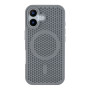 Чехол TPU+PC AeroCool with MagSafe для iPhone 16 Серый - фото 2