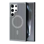 Чехол TPU+PC AeroCool with MagSafe для Samsung Galaxy S23 FE 5G (S711) Серый - фото 3