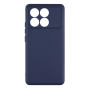 Чехол Silicone Cover Full Camera (A) для Xiaomi 14 Темно-Синий - фото 2