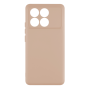 Чехол Silicone Cover Full Camera (A) для Xiaomi 14 Пудрово-розовый - фото 3