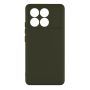 Чехол Silicone Cover Full Camera (A) для Xiaomi 14 Темно-Зеленый - фото 4