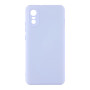 Чехол Silicone Cover Full Camera (A) для ZTE A31 Plus Сиреневый - фото 3