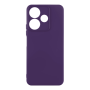 Чехол Silicone Cover Full Camera (A) для Xiaomi Poco F6/Turbo 3 Фиолетовый