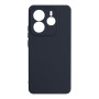 Чехол Silicone Cover Full Camera (A) для Xiaomi Redmi Note 14 4G (European version) Темно-Синий - фото 2