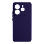 Чехол Silicone Cover Full Camera (A) для Xiaomi Redmi Note 14 4G (European version) Фиолетовый - фото 6
