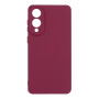 Чехол Silicone Cover Full Camera (A) для Samsung Galaxy S25 Edge 5G (S937) Бордовый - фото 6
