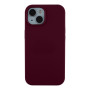 Чехол Soft Silicone Case Full Size для iPhone 15 Бордовый - фото 14