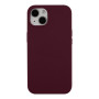 Чехол Soft Silicone Case Full Size для iPhone 14 Бордовый - фото 13