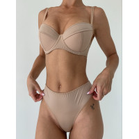 Трусики бразилианы Gabi beige арт.11
