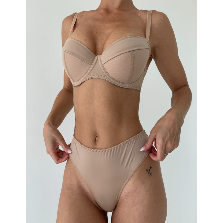 Трусики бразиліани Gabi beige