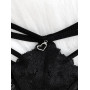 Трусики с открытым доступом Jolie Black  - фото 3