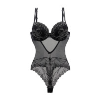Боди Spicy black/silver