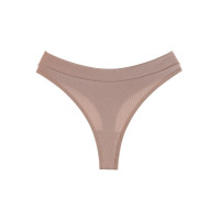 Хлопковые стринги Beige