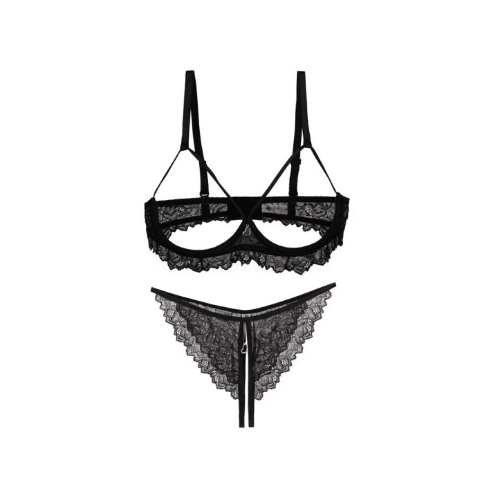 Комплект Linda Black с открытым доступом
